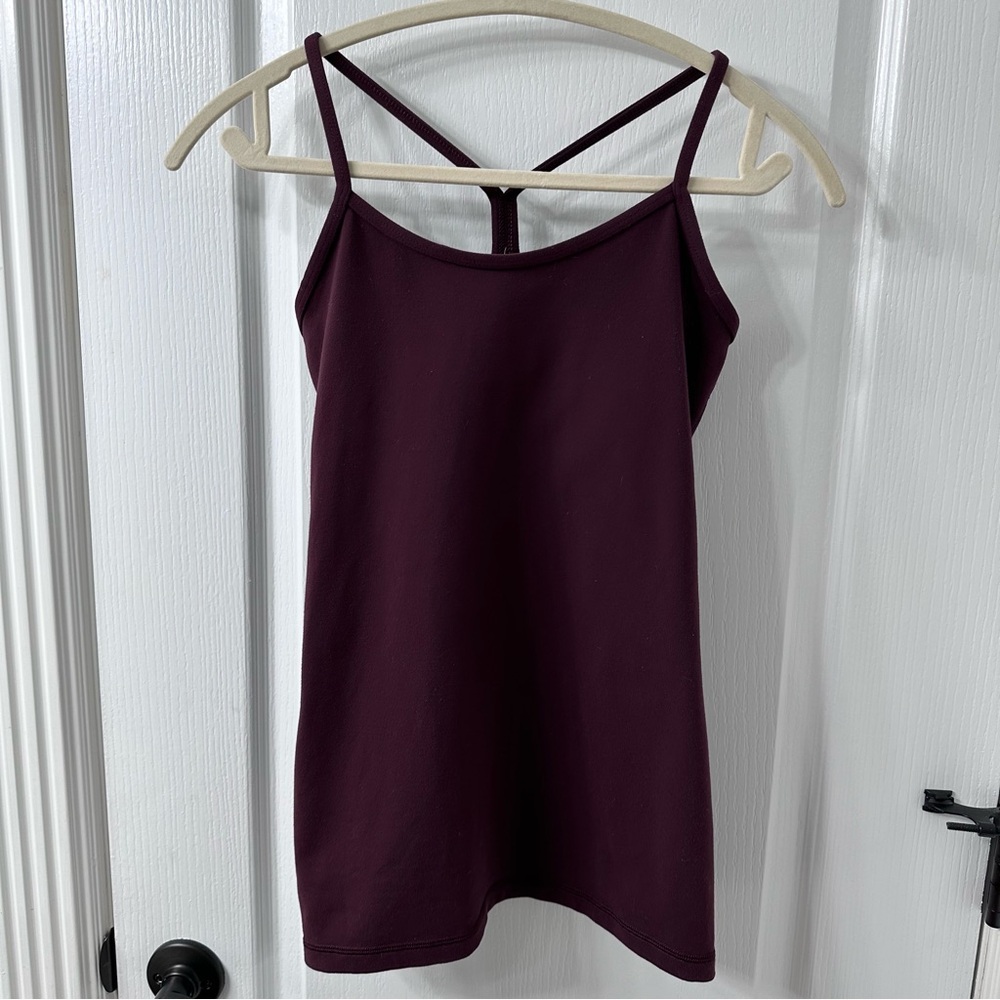 Size 6 Lululemon Power Y Tank